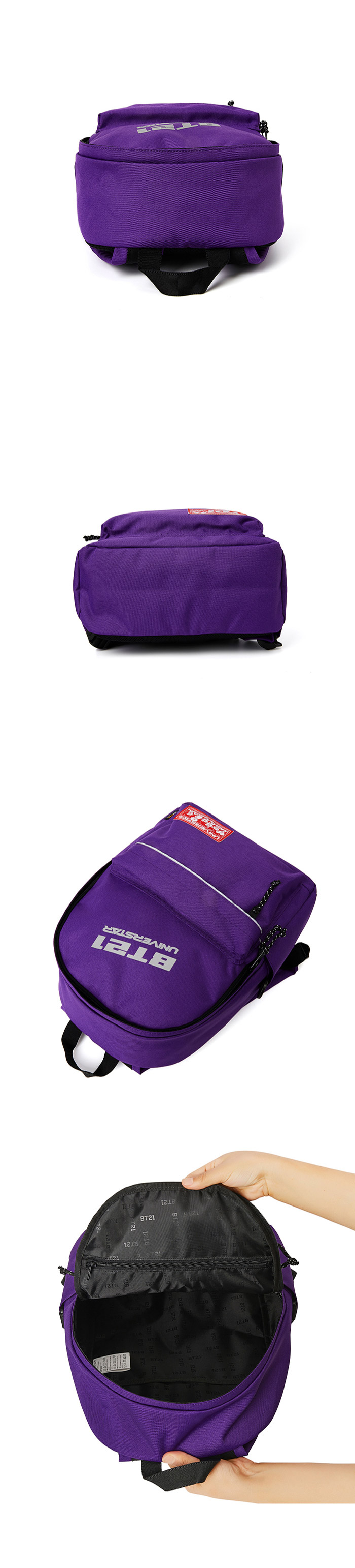 BT21] BTS. Line Friends Collaboration - Space Wappen Basic Backpack